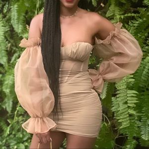 Gorgeous Puff Sleeve Dress